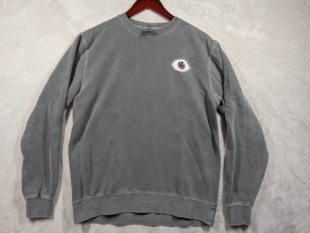 Bad Bunny Crew Neck Sweatshirt Gray Size Small - Official Tour Merch Superbowl